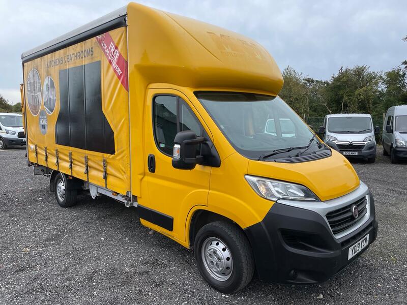 FIAT DUCATO 2.3 Ducato Curtainsider 2.3 Multijet Ii 130hp. 14ft Body. Euro 6. 2019