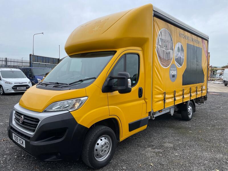 FIAT DUCATO 2.3 Ducato Curtainsider 2.3 Multijet Ii 130hp. 14ft Body. Euro 6. 2019