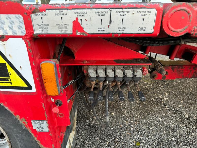 DAF LF 220 + Belle 4 Car Transporter. Spec and winch EURO 6. 2014