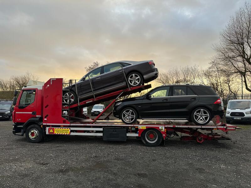 DAF LF 220 + Belle 4 Car Transporter. Spec and winch EURO 6. 2014