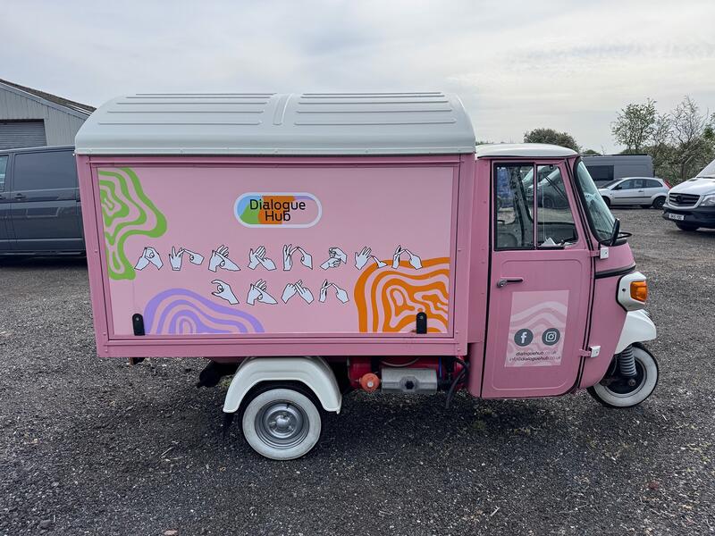 PIAGGIO APE Tuk Tuk. Coffee Van. 400 Classic. Food Truck. Mobile Business. 2018
