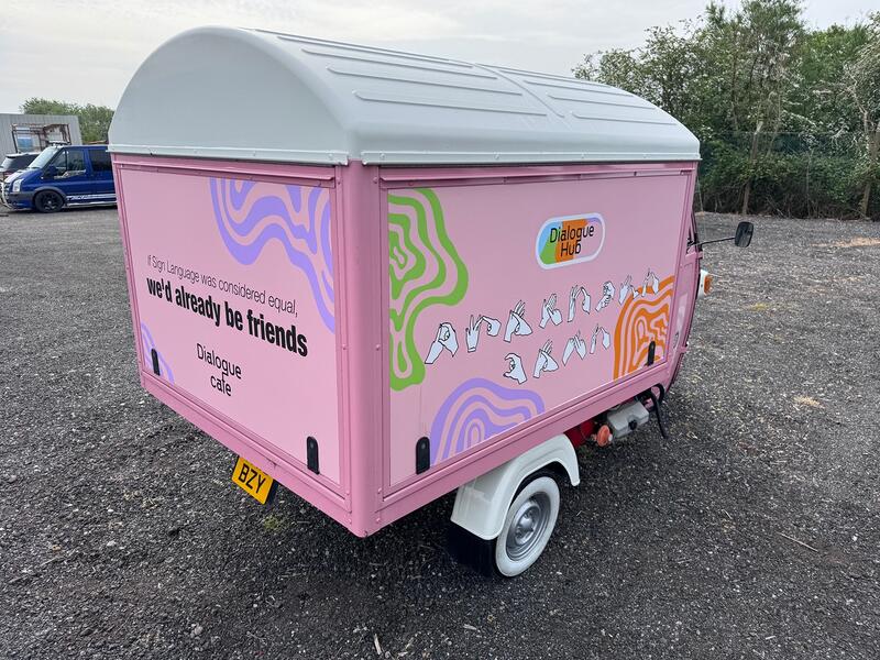 PIAGGIO APE Tuk Tuk. Coffee Van. 400 Classic. Food Truck. Mobile Business. 2018