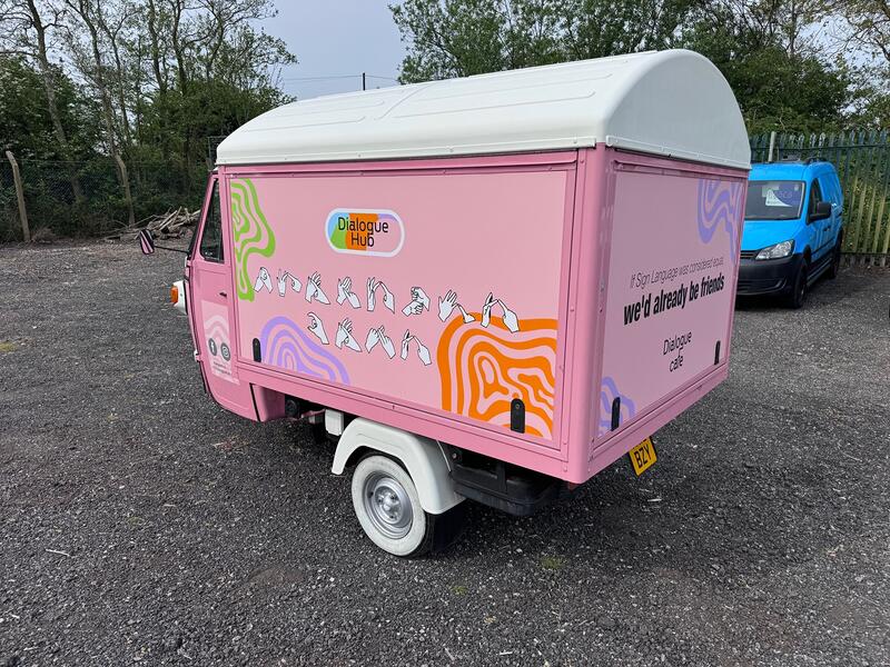 PIAGGIO APE Tuk Tuk. Coffee Van. 400 Classic. Food Truck. Mobile Business. 2018