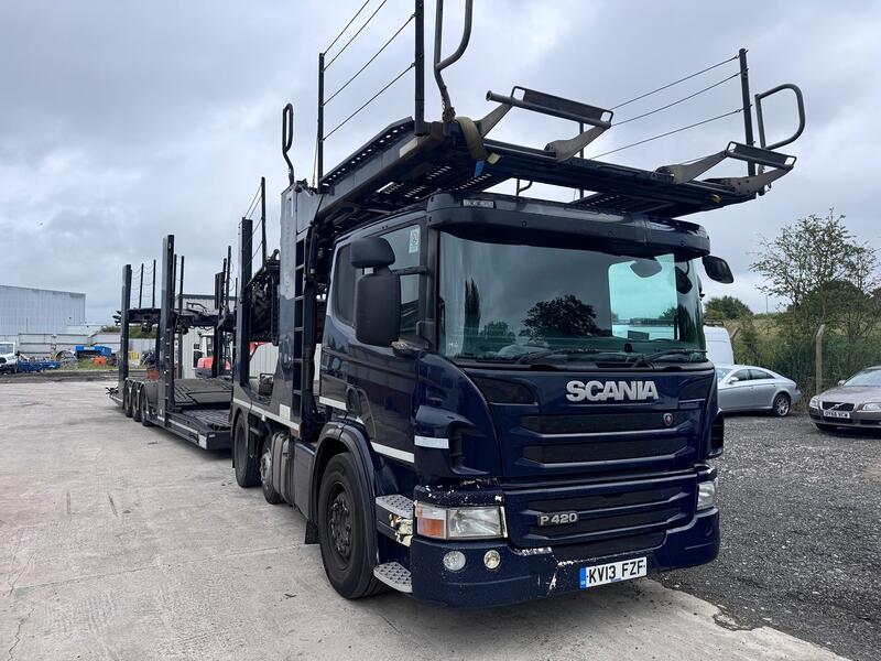 SCANIA P SERIES P420 Transporter Engineering EVO 11/12 Car Transporter. 2013