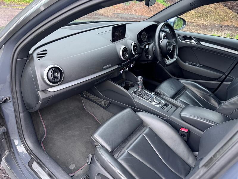 AUDI S3 2.0 TFSI Quattro S Tronic 5 Door. Auto. 42k. FSH. Leather. Appleplay.  2016