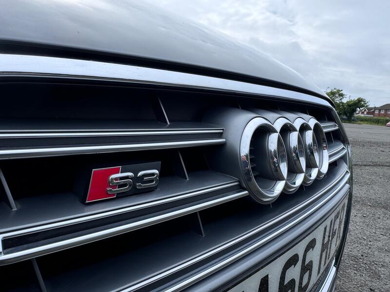 AUDI S3 2.0 TFSI Quattro S Tronic 5 Door. Auto. 42k. FSH. Leather. Appleplay.  2016