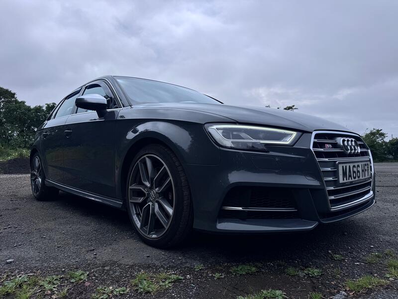 AUDI S3 2.0 TFSI Quattro S Tronic 5 Door. Auto. 42k. FSH. Leather. Appleplay.  2016