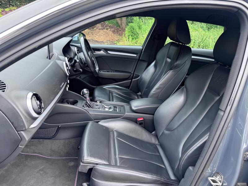 AUDI S3 2.0 TFSI Quattro S Tronic 5 Door. Auto. 42k. FSH. Leather. Appleplay.  2016