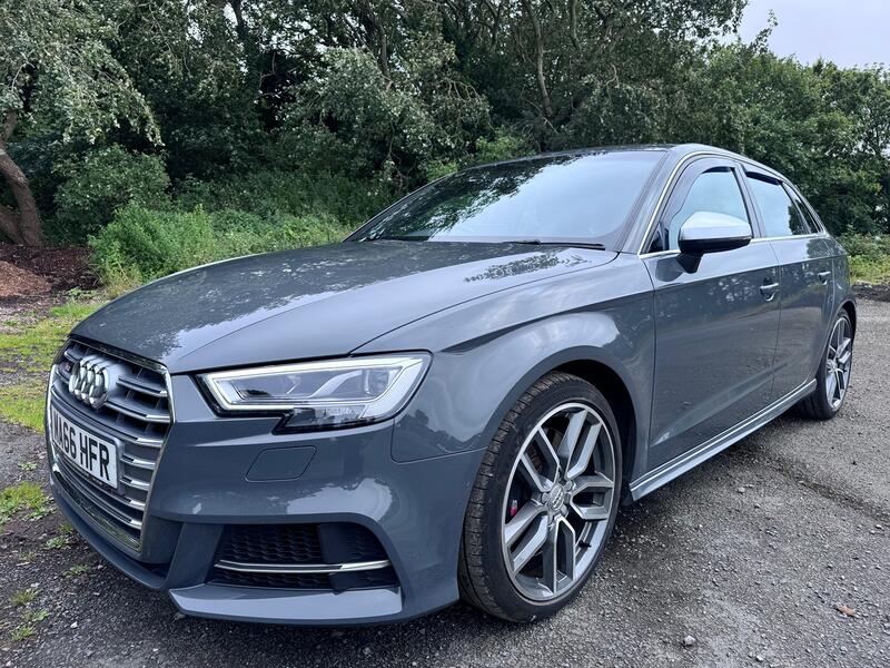 AUDI S3 2.0 TFSI Quattro S Tronic 5 Door. Auto. 42k. FSH. Leather. Appleplay.  2016