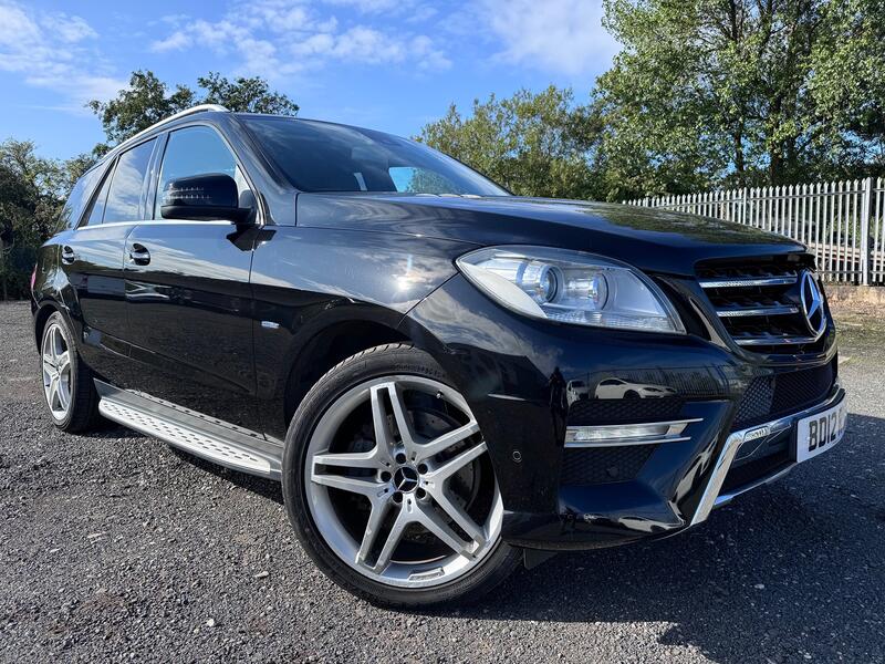 MERCEDES-BENZ M CLASS 3.0 ML350 V6 BlueTEC Sport. AMG Pack. Leather. Nav. Cruise. Camera. £224.71x 48 Months on Finance. 2012