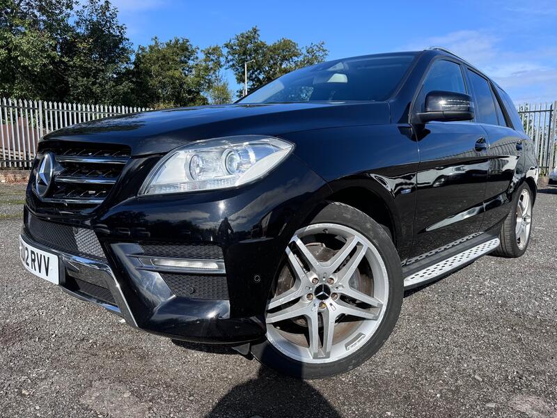 MERCEDES-BENZ M CLASS 3.0 ML350 V6 BlueTEC Sport. AMG Pack. Leather. Nav. Cruise. Camera. £224.71x 48 Months on Finance. 2012