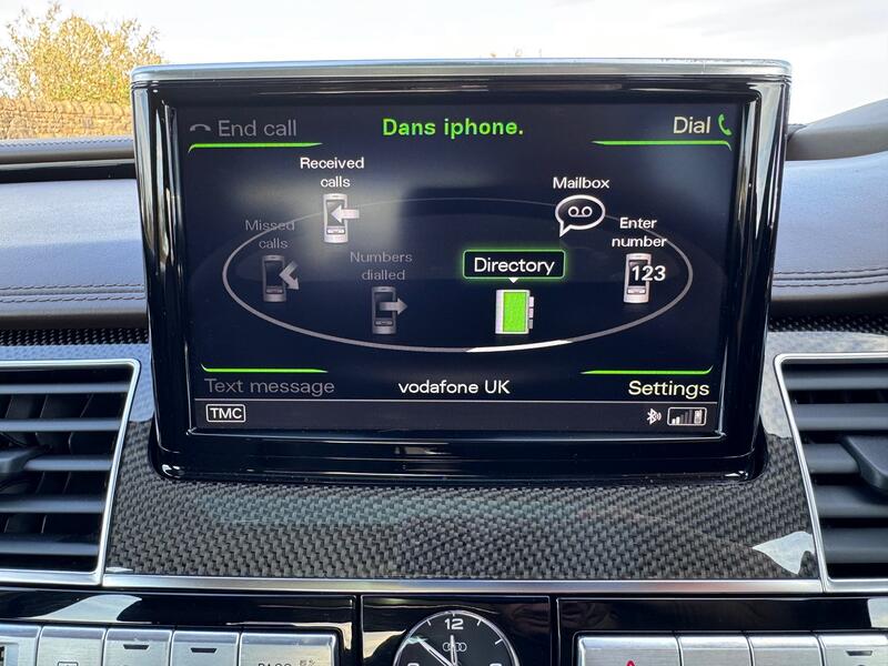 AUDI A8 6.3 W12. LWB Quattro Supersaloon. Head up. Radar Cruise. Night Vision. Massage Seats. 500BHP 2015