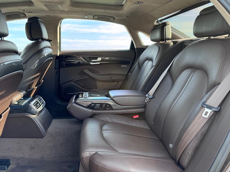 AUDI A8 6.3 W12. LWB Quattro Supersaloon. Head up. Radar Cruise. Night Vision. Massage Seats. 500BHP 2015
