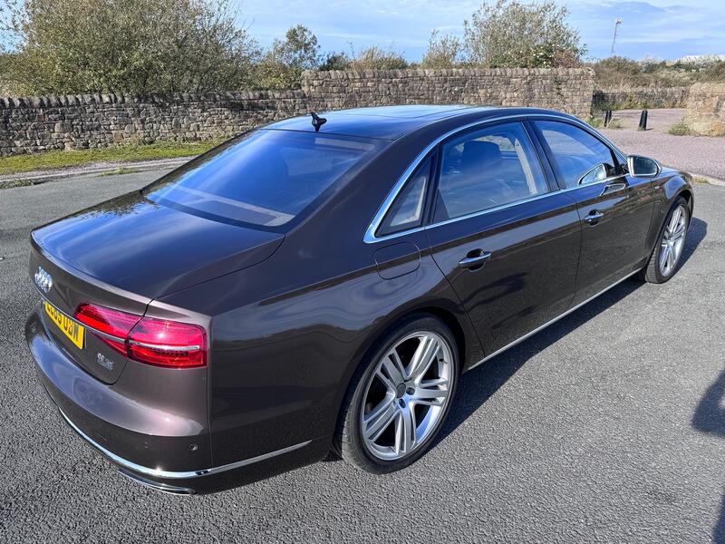 AUDI A8 6.3 W12. LWB Quattro Supersaloon. Head up. Radar Cruise. Night Vision. Massage Seats. 500BHP 2015