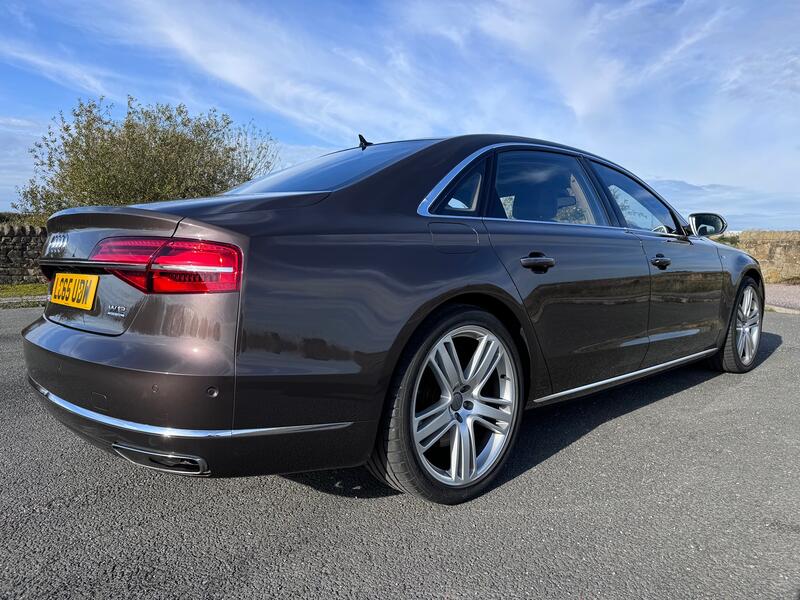 AUDI A8 6.3 W12. LWB Quattro Supersaloon. Head up. Radar Cruise. Night Vision. Massage Seats. 500BHP 2015