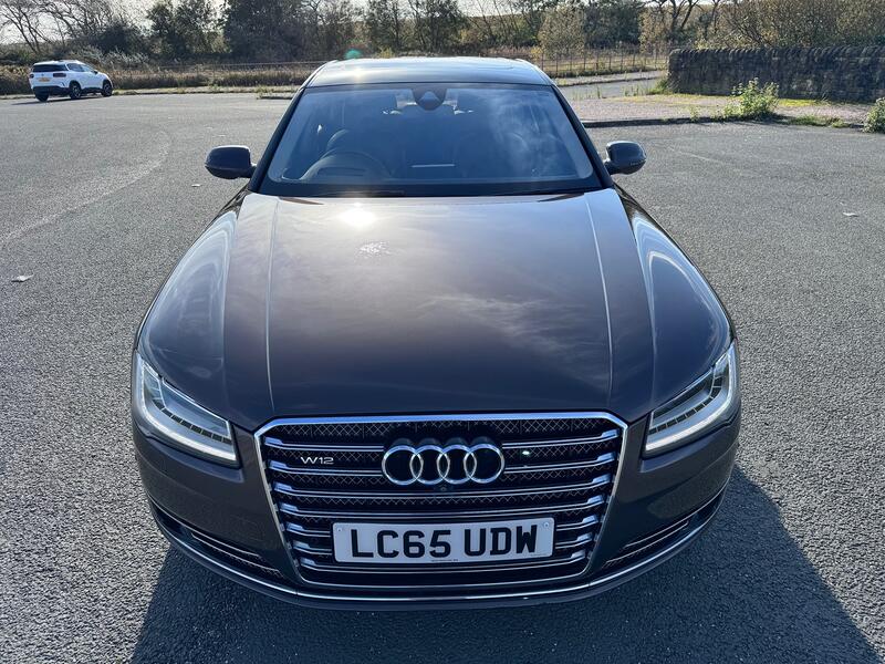 AUDI A8 6.3 W12. LWB Quattro Supersaloon. Head up. Radar Cruise. Night Vision. Massage Seats. 500BHP 2015