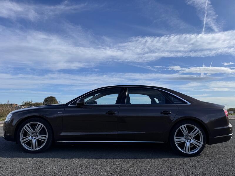AUDI A8 6.3 W12. LWB Quattro Supersaloon. Head up. Radar Cruise. Night Vision. Massage Seats. 500BHP 2015