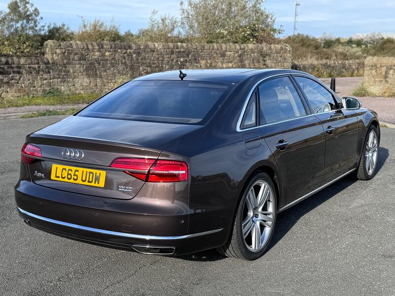 AUDI A8 6.3 W12. LWB Quattro Supersaloon. Head up. Radar Cruise. Night Vision. Massage Seats. 500BHP 2015