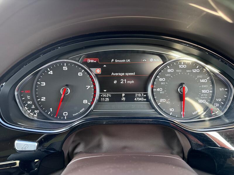 AUDI A8 6.3 W12. LWB Quattro Supersaloon. Head up. Radar Cruise. Night Vision. Massage Seats. 500BHP 2015