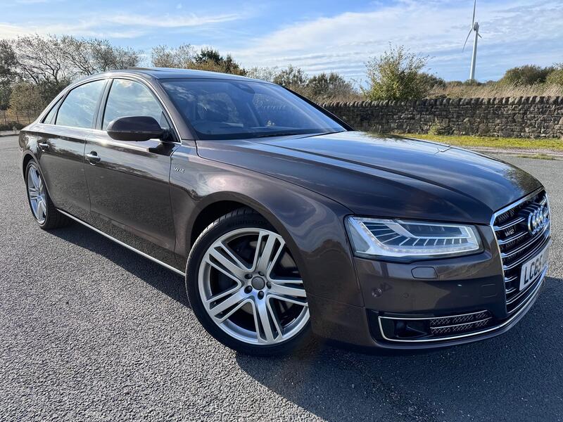 AUDI A8 6.3 W12. LWB Quattro Supersaloon. Head up. Radar Cruise. Night Vision. Massage Seats. 500BHP 2015