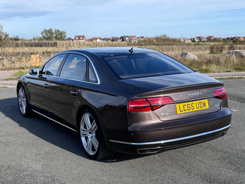 AUDI A8 6.3 W12. LWB Quattro Supersaloon. Head up. Radar Cruise. Night Vision. Massage Seats. 500BHP 2015