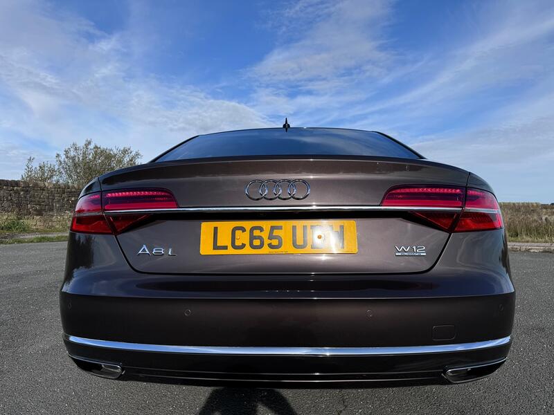 AUDI A8 6.3 W12. LWB Quattro Supersaloon. Head up. Radar Cruise. Night Vision. Massage Seats. 500BHP 2015
