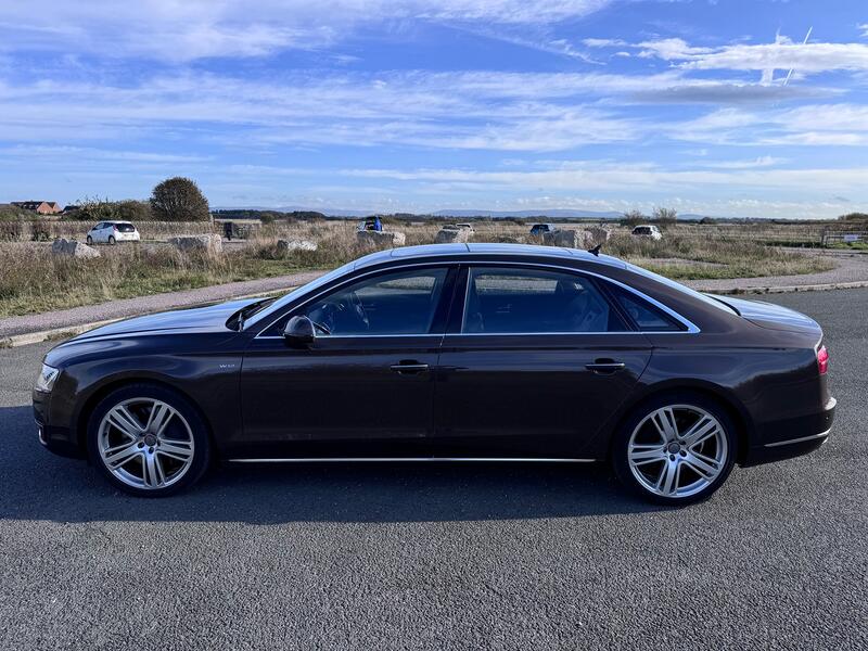 AUDI A8 6.3 W12. LWB Quattro Supersaloon. Head up. Radar Cruise. Night Vision. Massage Seats. 500BHP 2015