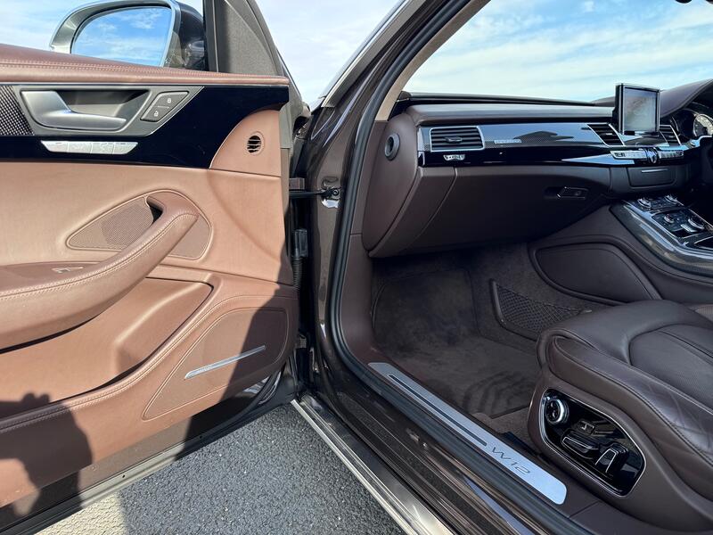 AUDI A8 6.3 W12. LWB Quattro Supersaloon. Head up. Radar Cruise. Night Vision. Massage Seats. 500BHP 2015