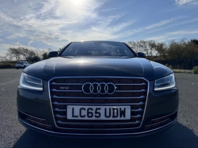 AUDI A8 6.3 W12. LWB Quattro Supersaloon. Head up. Radar Cruise. Night Vision. Massage Seats. 500BHP 2015