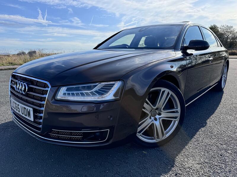 AUDI A8 6.3 W12. LWB Quattro Supersaloon. Head up. Radar Cruise. Night Vision. Massage Seats. 500BHP 2015
