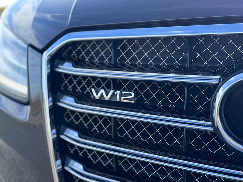 AUDI A8 6.3 W12. LWB Quattro Supersaloon. Head up. Radar Cruise. Night Vision. Massage Seats. 500BHP 2015