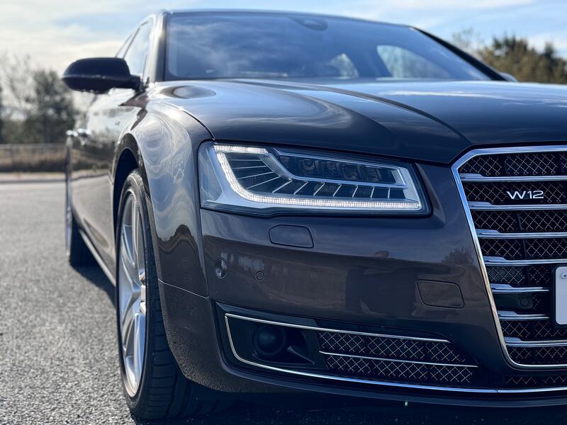 AUDI A8 6.3 W12. LWB Quattro Supersaloon. Head up. Radar Cruise. Night Vision. Massage Seats. 500BHP 2015