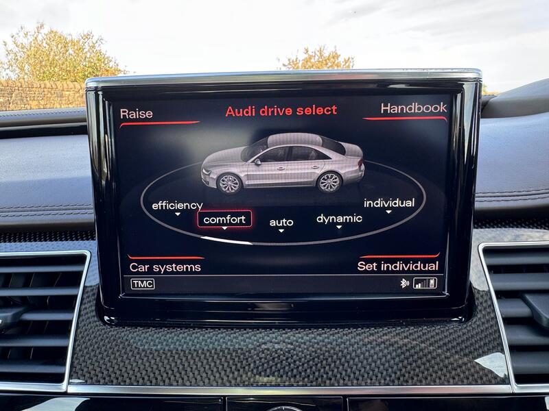 AUDI A8 6.3 W12. LWB Quattro Supersaloon. Head up. Radar Cruise. Night Vision. Massage Seats. 500BHP 2015