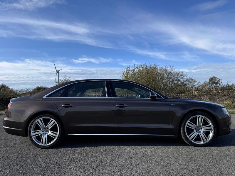 AUDI A8 6.3 W12. LWB Quattro Supersaloon. Head up. Radar Cruise. Night Vision. Massage Seats. 500BHP 2015