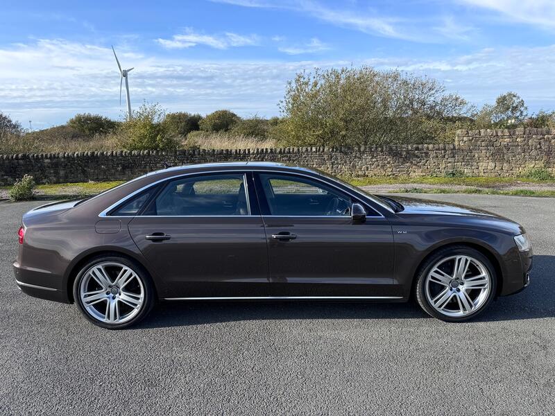 AUDI A8 6.3 W12. LWB Quattro Supersaloon. Head up. Radar Cruise. Night Vision. Massage Seats. 500BHP 2015