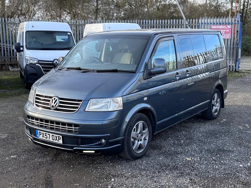 VOLKSWAGEN TRANSPORTER 2.5 TDi Day Van. Campervan. R&R Bed. Electrics. Insulated. 6Speed. 174BHP 2007