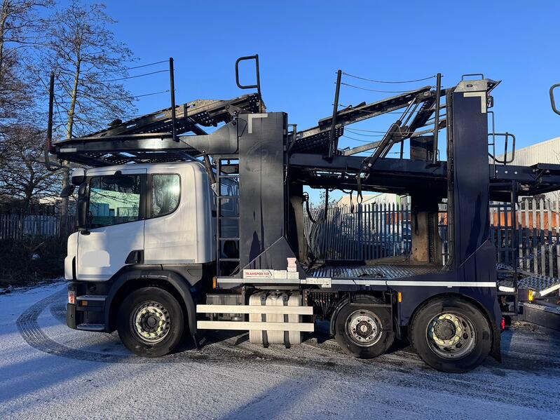 SCANIA P SERIES P410 6x2 Transporter Engineering EVO 8 Car Transporter  2016