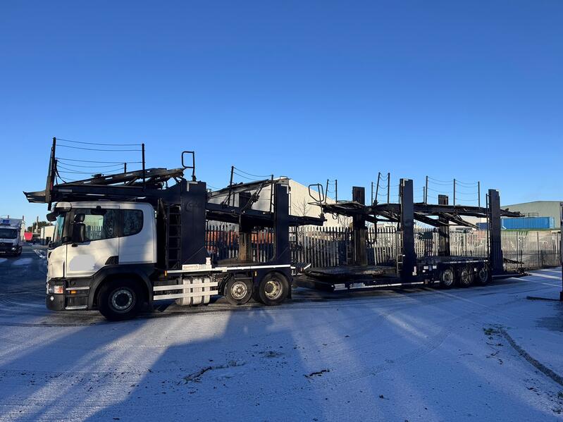 SCANIA P SERIES P410 6x2 Transporter Engineering EVO 8 Car Transporter  2016