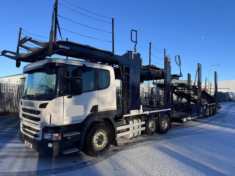 SCANIA P SERIES P410 6x2 Transporter Engineering EVO 8 Car Transporter  2016