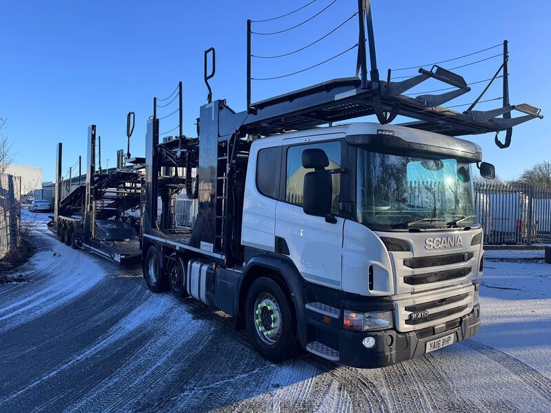SCANIA P SERIES P410 6x2 Transporter Engineering EVO 8 Car Transporter  2016