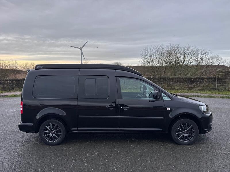 VOLKSWAGEN CADDY MAXI LIFE 1.6 TDI Pop Top. WAV. Kombi. 5 Seat. AC. FSH. Day Van. Campervan.  2012