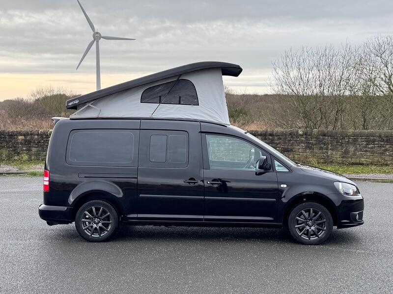 VOLKSWAGEN CADDY MAXI LIFE 1.6 TDI Pop Top. WAV. Kombi. 5 Seat. AC. FSH. Day Van. Campervan.  2012
