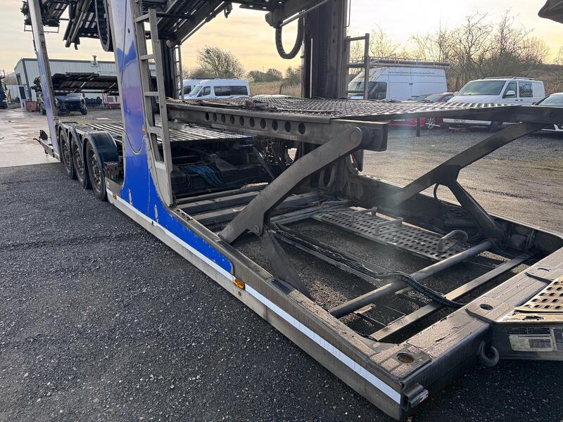 DAF CF 85 440 6x2 E6 + Rolfo EGO 538 Car Transporter Trailer.  2016