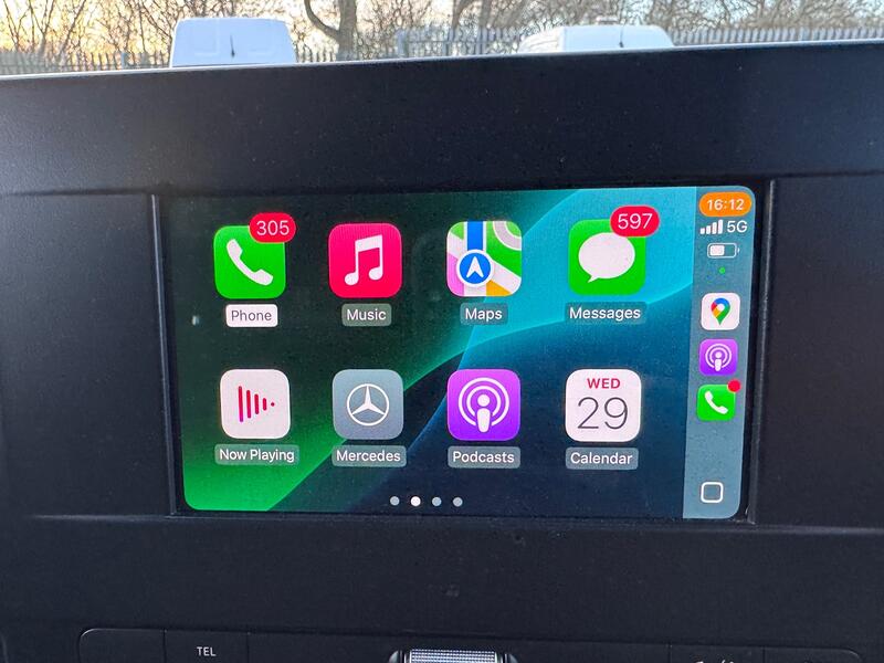 MERCEDES-BENZ SPRINTER 2.1 316 CDI LWB Panel Van. FSH. Roof Rack. Appleplay. 2019