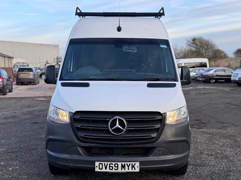 MERCEDES-BENZ SPRINTER 2.1 316 CDI LWB Panel Van. FSH. Roof Rack. Appleplay. 2019