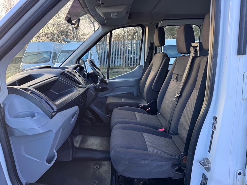 FORD TRANSIT 2.0 350 EcoBlue. Double Cab Tipper. 52k NO VAT  2017