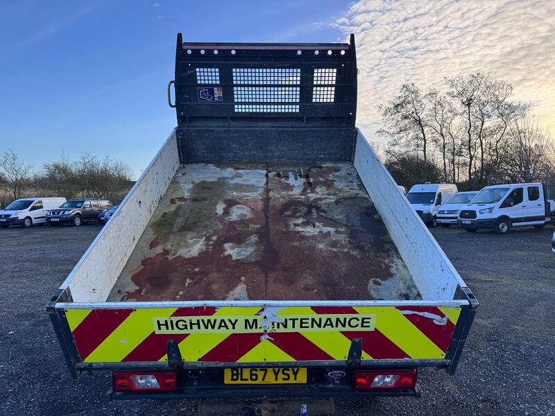 FORD TRANSIT 2.0 350 EcoBlue. Double Cab Tipper. 52k NO VAT  2017
