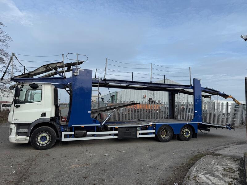 DAF CF 330 Euro 6 6x2 Belle 6 Car Transporter. Winch.  2017