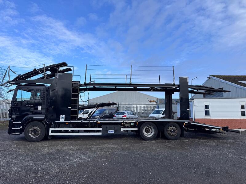 MAN TGS 26.320 6x2. Belle 7 Car Transporter. Spec Lift. Winch. Euro6. 2014