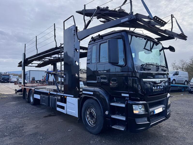 MAN TGS 26.320 6x2. Belle 7 Car Transporter. Spec Lift. Winch. Euro6. 2014